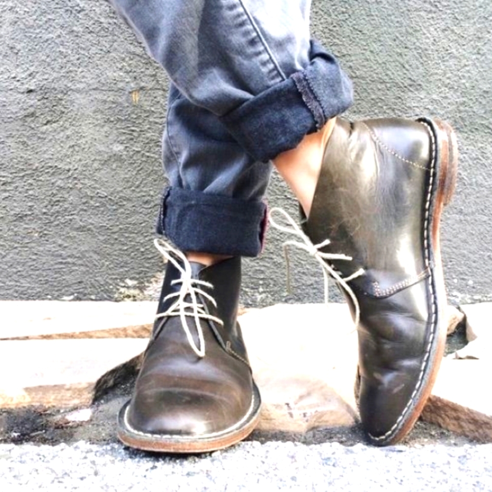 Cole Haan leather Green dress shoes